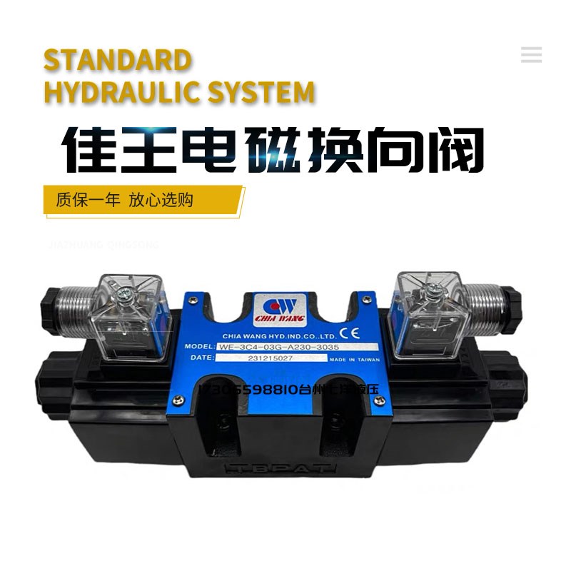 佳王电磁阀WE3C203GA23020 A115 D2 2B2A 3C5/11/10/12/4/6/3