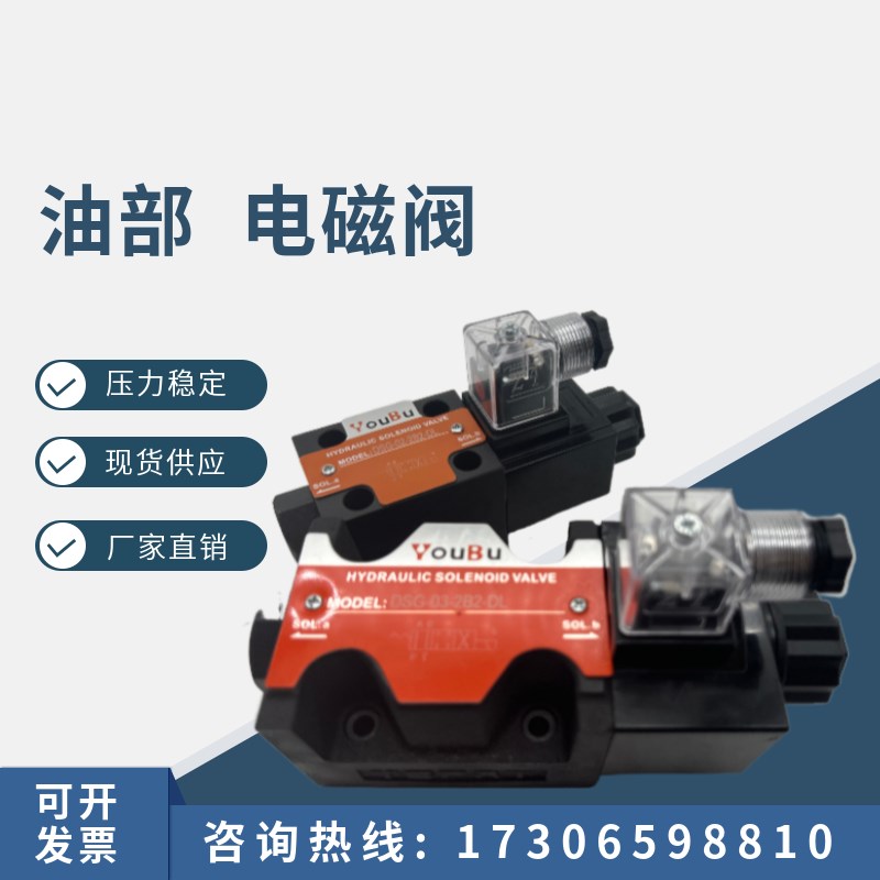 油部电磁阀DSG023C2 2B2 3C4 2D2 033C6DL LW D24 A110 A220V