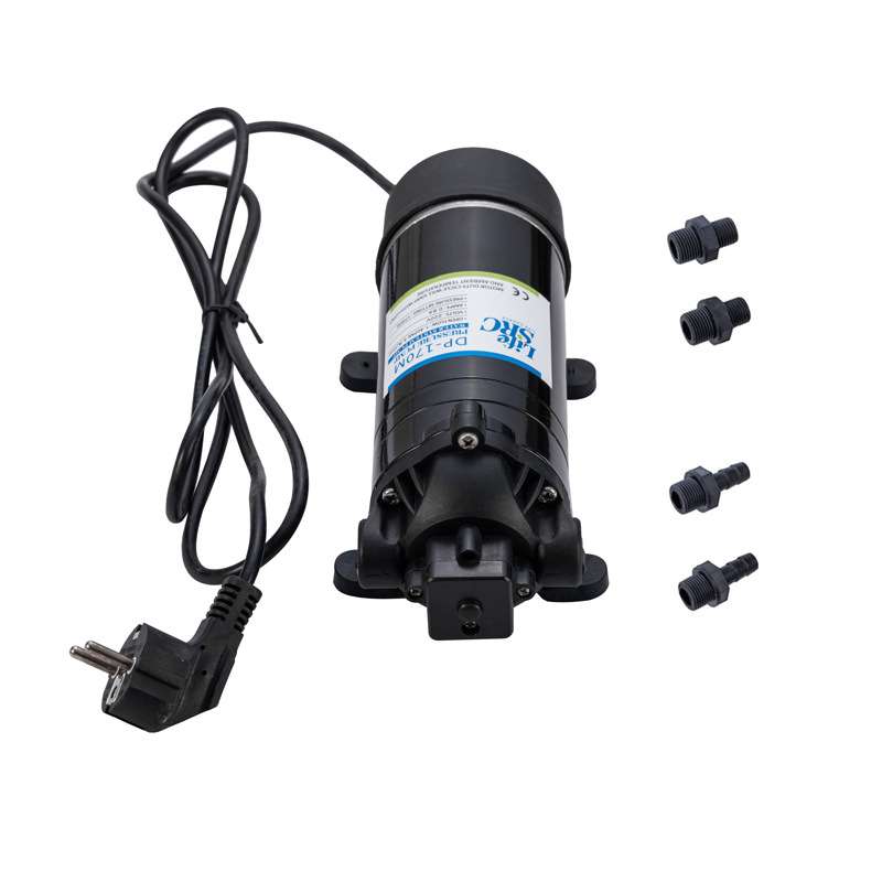 出口欧美高压170PSI微型隔膜水泵12V24V太阳能泵直流电压清洗泵