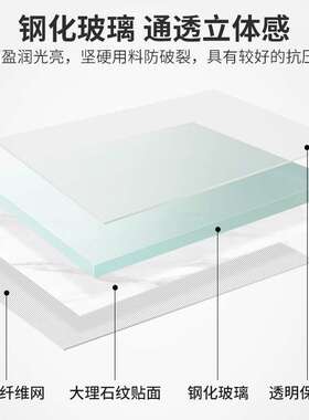 茶几客厅家用沙发边几边桌轻奢简约现代茶台小茶几户型玻璃小桌子