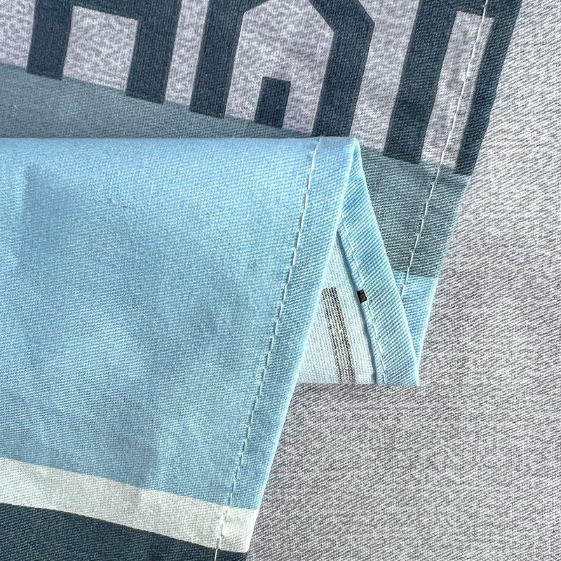 加厚床单单件全棉床上用品学生宿舍单人被单三件套枕套老粗布