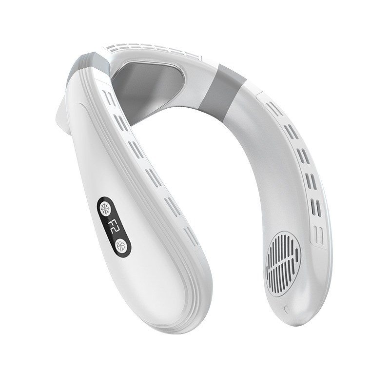 2025新款风扇户外风扇挂脖冷暖仪 颈脖空调挂脖冷敷风扇 挂脖空调