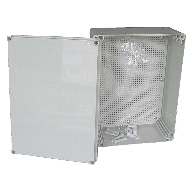 斯普威尔 PC料室外防水盒 600*500*190mm四角螺丝防水接线盒