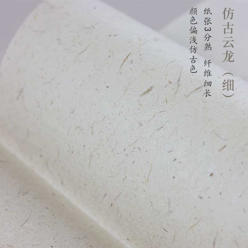 红星牌云龙皮纸宣纸书画纸四尺加厚手工宣纸书法练习创作用纸