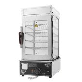 甄选食蒸包柜便利店五层蒸包机玻璃不锈钢保温陈列柜量大从优