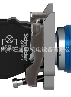 甄选XB4BVB6=ZB4BVB6+ZB4BV063蓝色24VAC/DC指示灯22mm指示灯XB4B