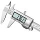 甄选承马全金属不锈钢游标卡尺家用款 电子数显小型油标测量工具0