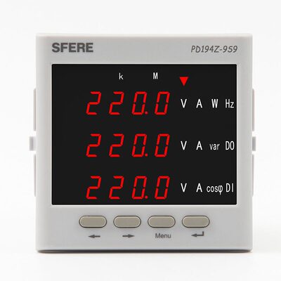甄选江苏斯菲尔电气sfere PD194Z-9S9智能电表多功能数显电力仪表