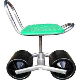 滑动小板凳大棚懒人凳懒汉车移动带轮小车懒人板凳拔草带轮凳子工