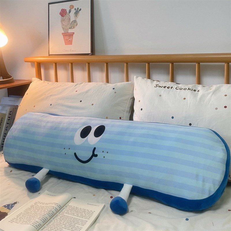 可爱长条枕头卧室抱枕女生睡觉床上夹腿侧睡床头靠垫男生款大靠枕