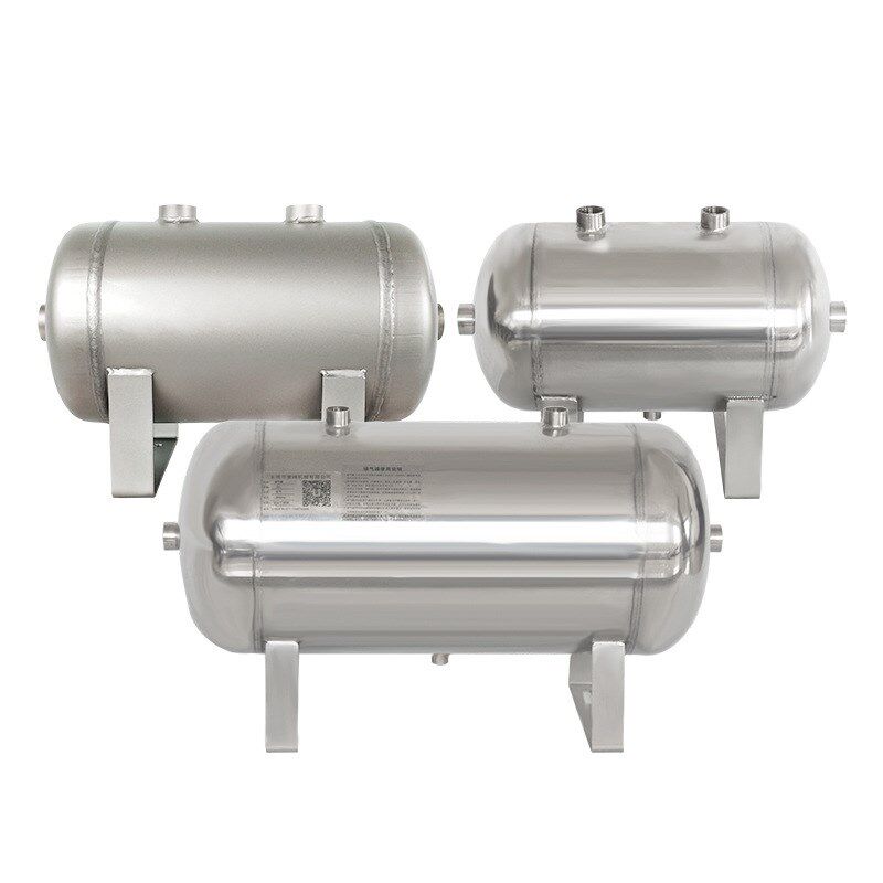 非标定制小型不锈钢压力存气罐空气压缩稳压气罐空压机储气罐厂家