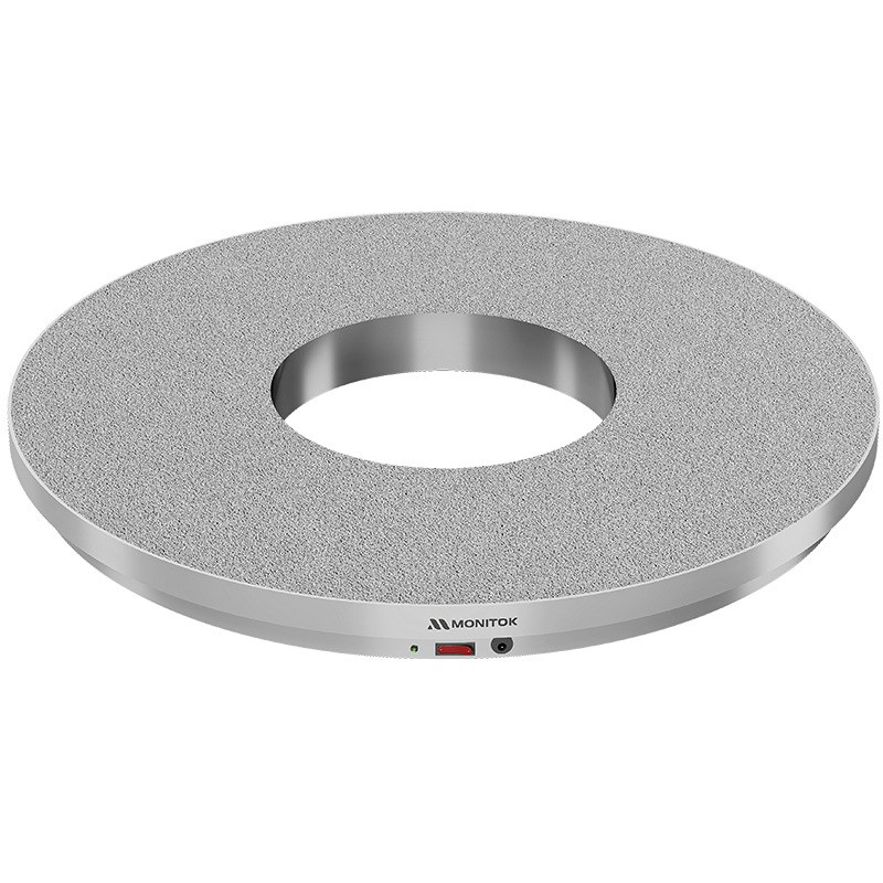 家用圆餐桌电动转盘底座转盘器插充电式电机转芯自动智能桌面旋转