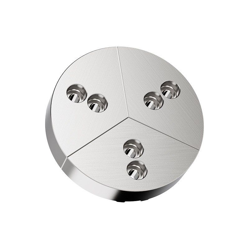 液压卡盘扇形卡爪全包软爪加高三爪5/6寸8寸10寸12寸非标定 制软