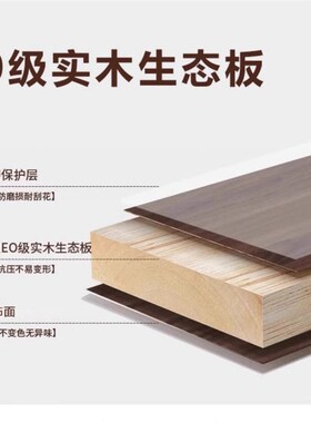 Tal岩板茶几实木电视柜欧式超长电视柜客厅家用落地收纳柜高款地