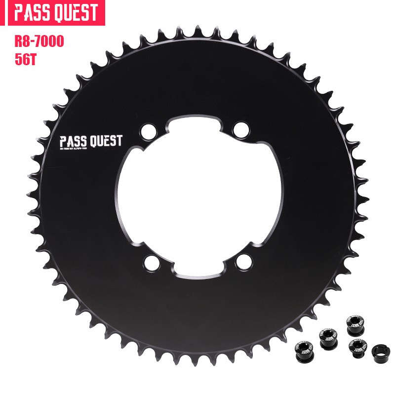 PASS QUEST R8000 110bcd 7000 9100 ut105正负齿封闭牙盘公路单