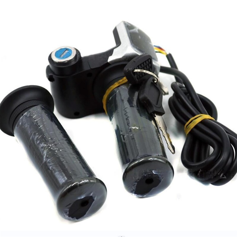 36V500W 30A无刷电机驱动双模通用控制器+带LCD液晶速度显示油门