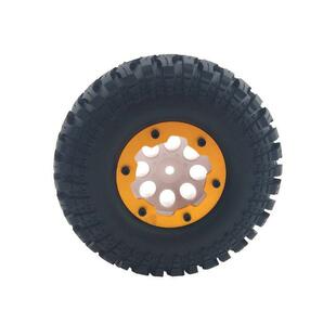 RC遥控模型车仿真1.9寸攀爬胎114mm轮胎D90攀岩scx10碎石胎