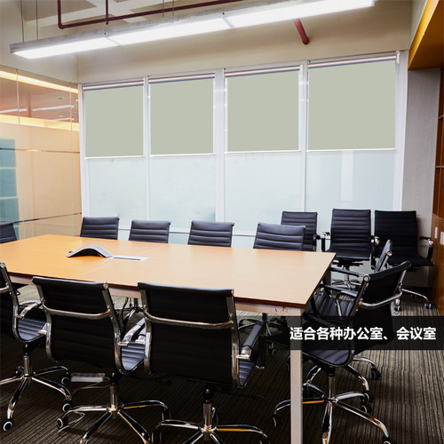 卷帘窗帘升降手拉遮光遮阳厨房卫生间办公室浴室防水拉帘家用定制