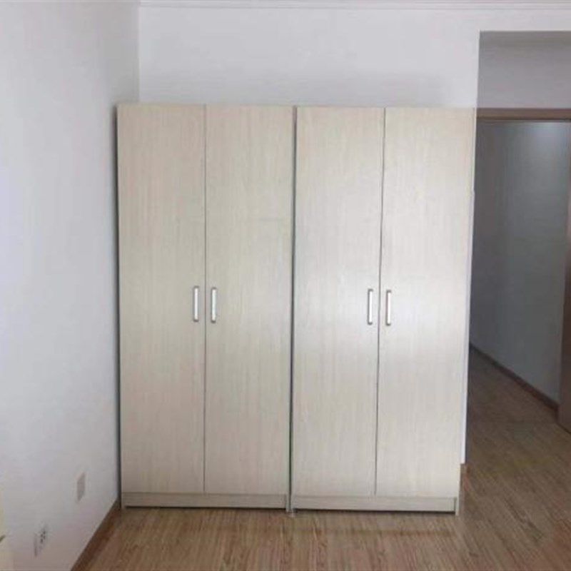 衣柜简约f现代2门3门4门简易三门板式组装木质柜子大衣橱实木
