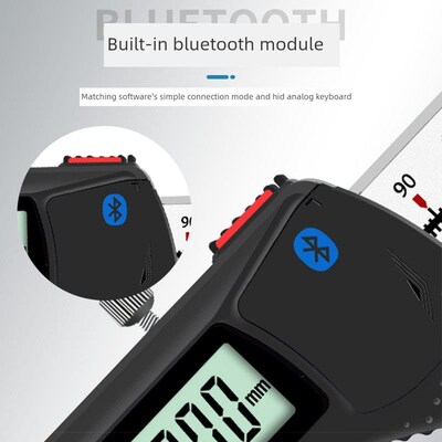 广路蓝牙数显卡尺高精度0.01mm数字数显游标无线数据传输内置蓝牙