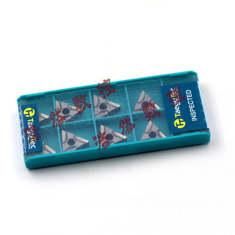 特固克金属陶瓷三角形开槽数控刀片TNMG160408R-VF L-VF CT3000