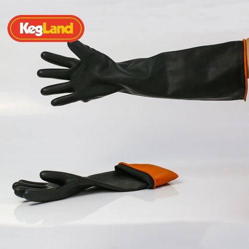 精酿加厚橡胶手套黑色耐磨家务工业防护手套酿酒手套工具KegLand