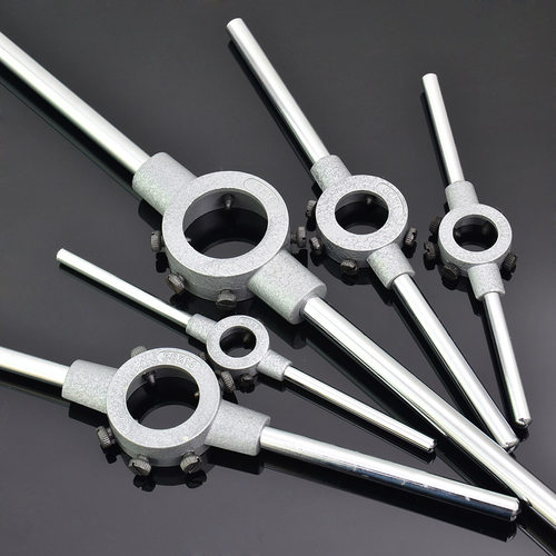 上匠工具强力板牙铰手 扳手 板牙架 圆扳牙绞手 圆扳牙架M3-M22
