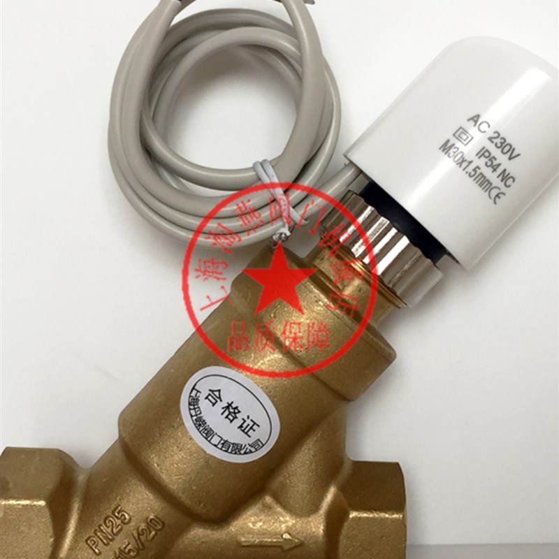 电动动态平衡二通阀PN25 DR7011动态平衡电动阀 DN15 DN20 DN25