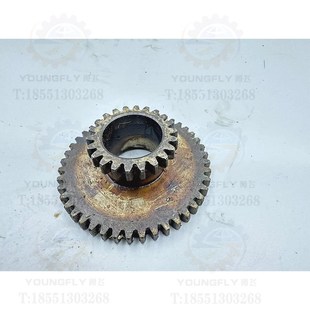 5227齿轮 44齿内孔32双联齿轮 齐齐哈尔X5032A X6132A铣床22