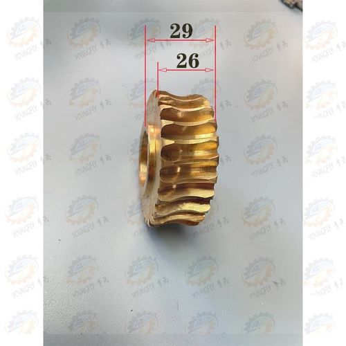 大连CD6140A CD6150A CDE6140A CDE6150A车床溜板箱25齿铜蜗轮