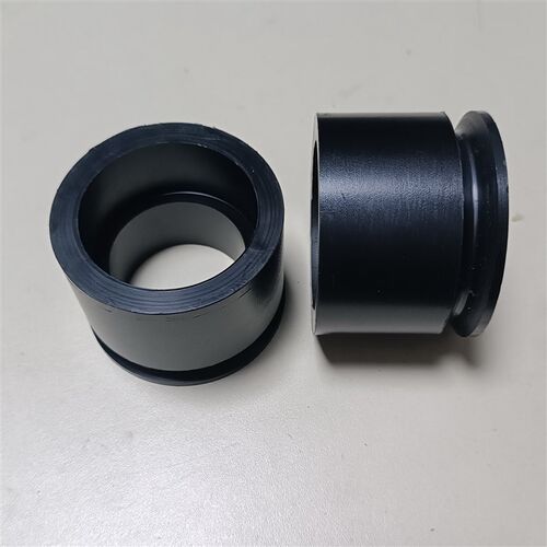 加工定制卡盘箍塑料50.5黑色 PE快装法兰接头热熔承插水管配件
