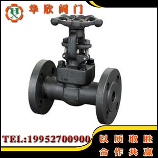 Z41H-25/40/64/100C高温高压蒸汽导热油锻钢法兰闸阀锻打DN15-50