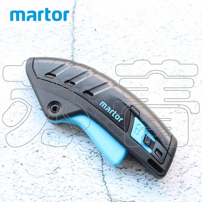 德国原装进口MARTOR安全割刀 美工刀 124001 自带一个刀片