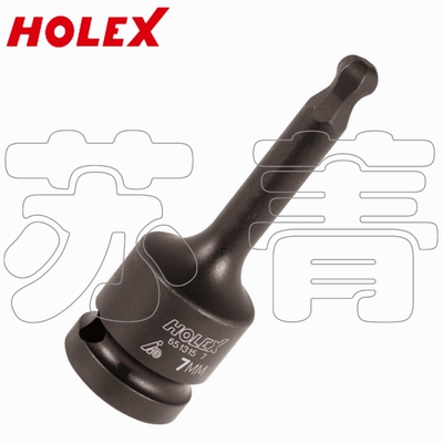 德国霍夫曼HOLEX 冲击式六角球头套筒螺丝起子头  1/2