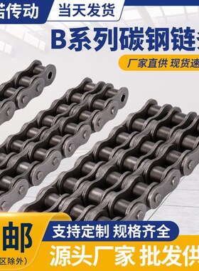 B系列工业链条4分08B5分10B6分12B1寸16B 20B24B28B32B40B 56B72B