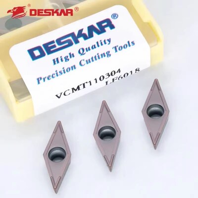 DESKAR戴斯卡数控刀片VCMT110304 VCMT160408 LF6018 LF6118