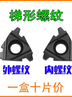 30度梯形螺纹车刀片22IR挑丝牙16ER钢件16IR不锈钢通用5.0 6.0TR