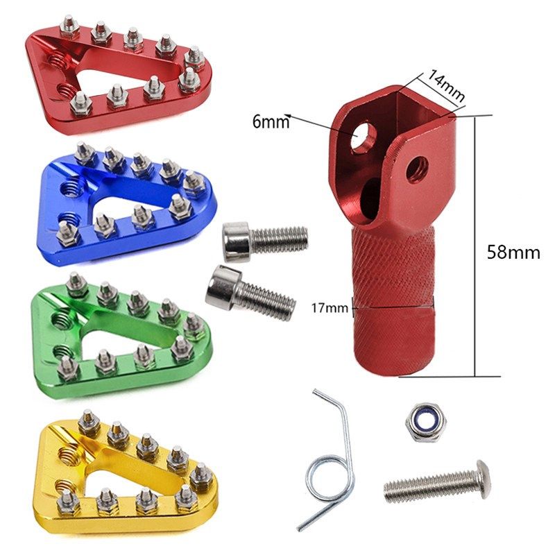 用于恒舰Z300卒玛K8KTM胡斯瓦纳越野摩托车后刹车臂踏板头刹车头