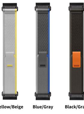 佳明飞耐时GarminFenix 7s/Fenix7/Tactix Delta野径回环尼龙表带