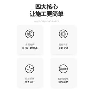 伯特里黄色冲击式手电钻纯铜无刷穿孔大功率锂电电动工具跨境美规