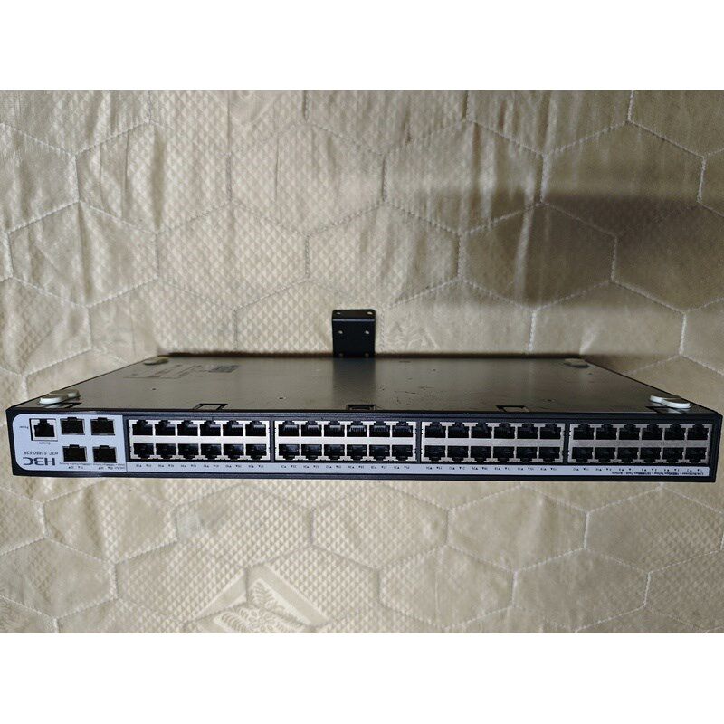 H3C S1850-52P。全千兆48口交换机,成色实物图,