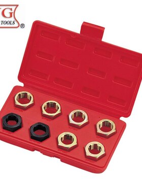 台湾TJG-B1334   螺杆螺纹修复工具组8件套   螺杆螺纹修护工具