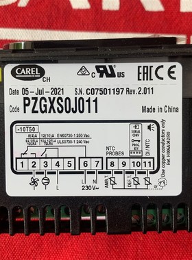 意大利卡乐温控器PJEZS0J010---PZGXS0J011