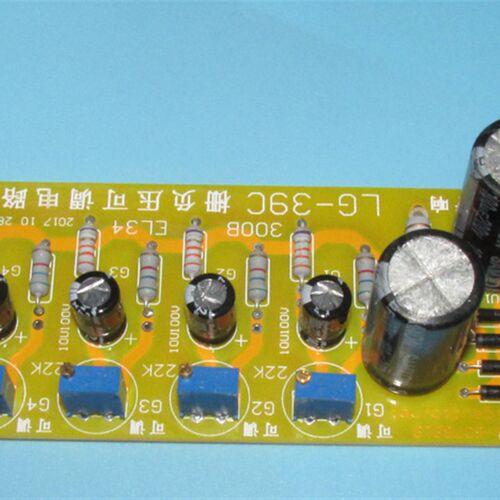 EL34 KT88 300B 电子管推挽机用4路 栅负压可调线路板成品板LG39C