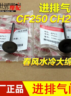 摩托车配件春风250水冷大绵羊 大船CF250 CH250艇王250进气排气门