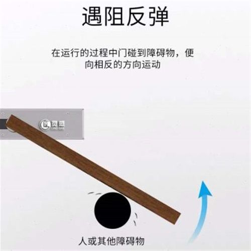 灵感电动地弹簧自动开门机木门玻璃门地弹簧单向双向通用型地弹璜