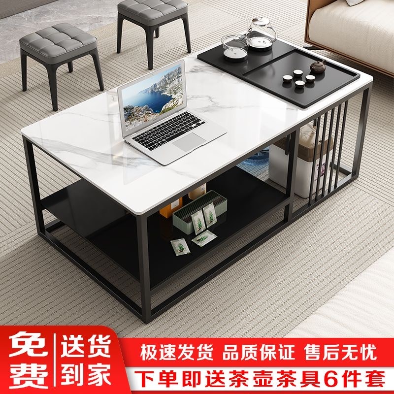 功夫茶几客厅茶桌家用阳台小茶台茶具烧水壶一体办公室全自动泡茶