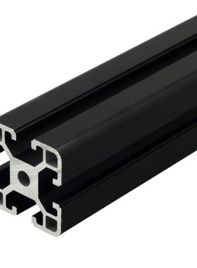 4040BH黑 工业铝型材 铝合金型材40黑色 加厚铝型材框架 可切割