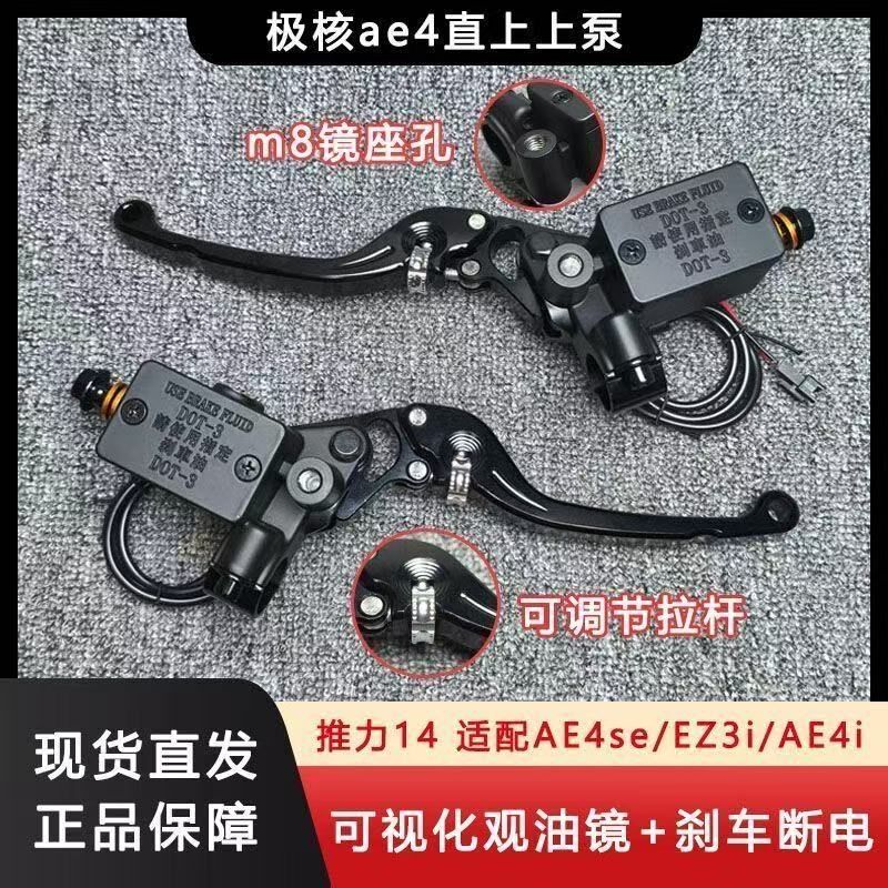 极核AE4电动车刹车上泵AE4se/EZ3iH/AE4i 碟刹制动泵左右上泵