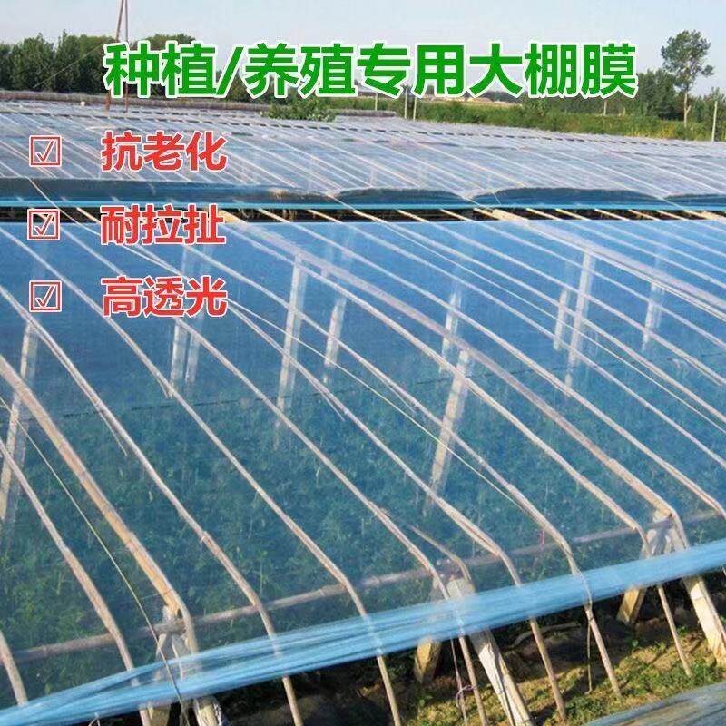加厚大棚膜塑料膜薄膜塑料纸透明防雨布装修防尘布封窗防风